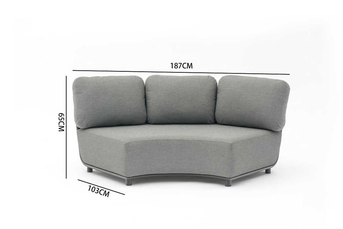 HUG arc corner sofa